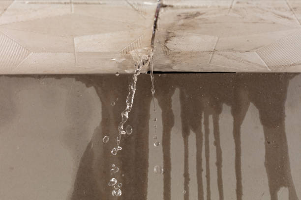 Professional Burst Pipe Cleanup technician working in Hopatcong, NJ